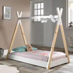 JAXX Kinderbett Tipi kieferfarbig, weiss Sale