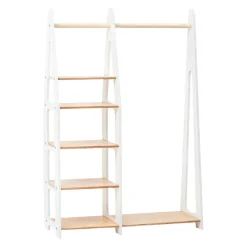 Duck Woodworks Kinderkleiderschrank Misa weiss
