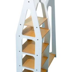Duck Woodworks Kinderkleiderschrank Misa weiss