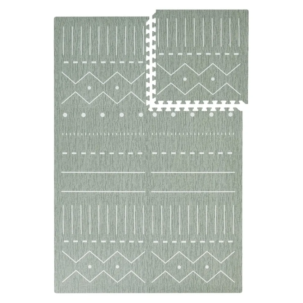 toddlekind Kinderteppich Kids Play moosgrün Discount