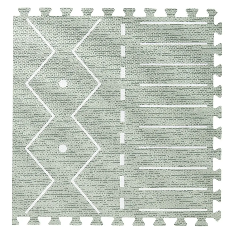 toddlekind Kinderteppich Kids Play moosgrün Discount