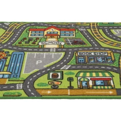Ben'n'jen Kinderteppich Little Town bunt New
