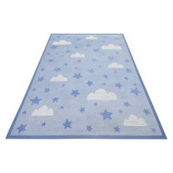 ESPRIT Kinderteppich Whale Buddy blau Outlet