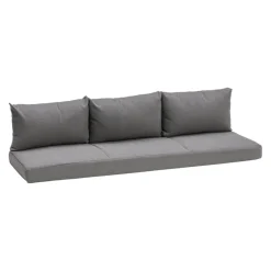 Johann Jakob Kissenanzug Set Aruba grau New