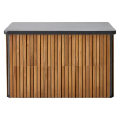 Cane-line Kissenbox Combine lava grey, teakfarbig Outlet