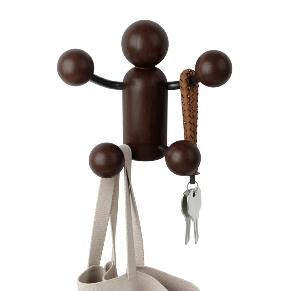 Umbra Kleiderhaken Hook schwarz, walnuss Best