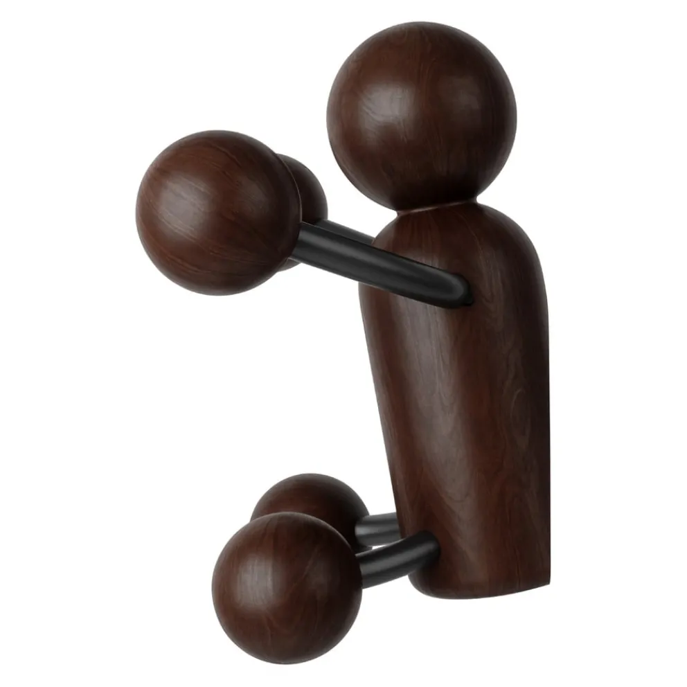 Umbra Kleiderhaken Hook schwarz, walnuss Best