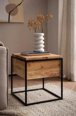 MID.YOU Klubtisch Akazie braun Outlet