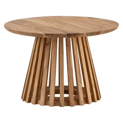 MID.YOU Klubtisch Akazie braun Discount