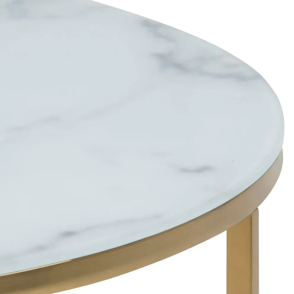 Lomoco Klubtisch Alisma weiss Discount