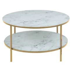 Lomoco Klubtisch Alisma weiss Discount