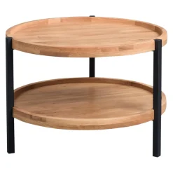 Johann Jakob Klubtisch Alva 1 wildeichefarbig Clearance