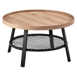 Johann Jakob Klubtisch Bruno eichefarbig Outlet