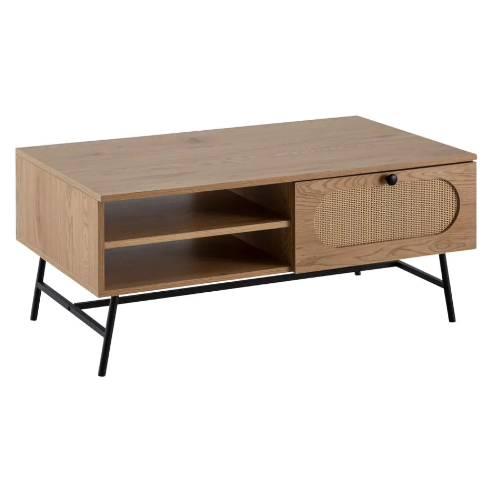 MID.YOU Klubtisch Eiche Dekor hellbraun Outlet