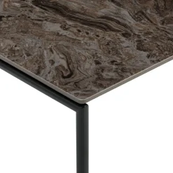 Edition Klubtisch Fortuna Ceramic 2, Gloss Frappucino