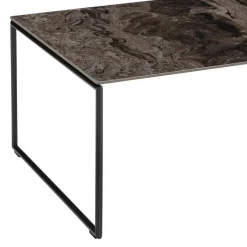 Edition Klubtisch Fortuna Ceramic 2, Gloss Frappucino