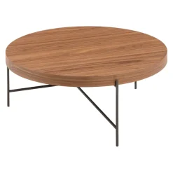 Novamobili Klubtisch Globe nussbaumfarbig Clearance