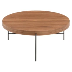 Novamobili Klubtisch Globe nussbaumfarbig Clearance