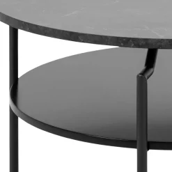 Johann Jakob Klubtisch Goldington schwarz Outlet