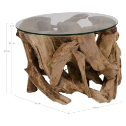 Johann Jakob Klubtisch Grand Canyon transparent Best