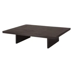 Ethnicraft Klubtisch Grooves dunkelbraun Sale