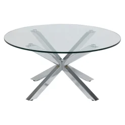 Johann Jakob Klubtisch Heaven silber, transparent New