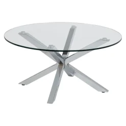 Johann Jakob Klubtisch Heaven silber, transparent New