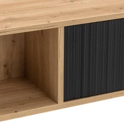 BYYU Klubtisch Kleo eichefarbig, schwarz New