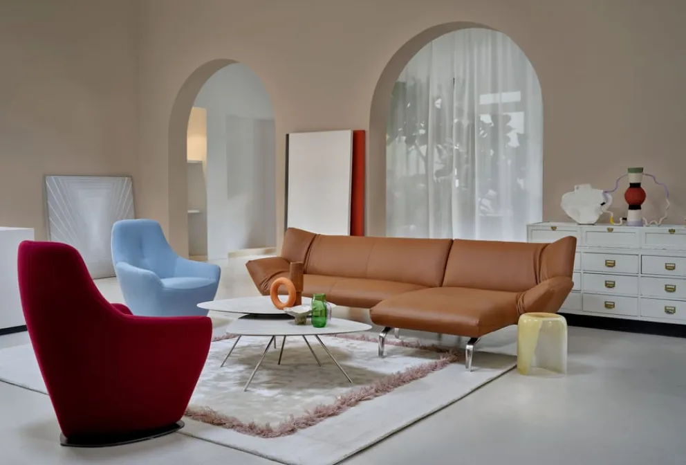 LEOLUX Klubtisch Liliom Spruzza 030 Dove