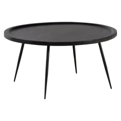 MID.YOU Klubtisch Mango schwarz Hot