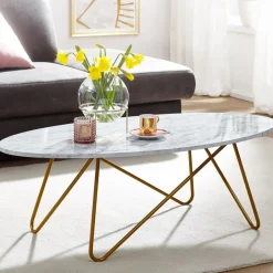 MID.YOU Klubtisch Marmor weiss Best