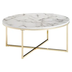 MID.YOU Klubtisch Marmor weiss Online