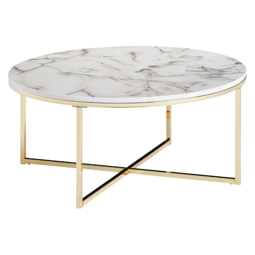 MID.YOU Klubtisch Marmor weiss Online