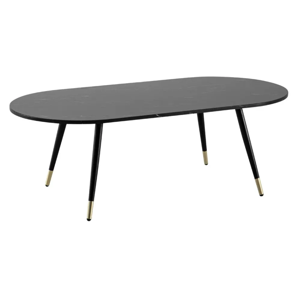 MID.YOU Klubtisch Marmor schwarz Outlet