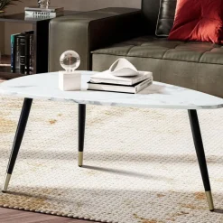 MID.YOU Klubtisch Marmor weiss Sale