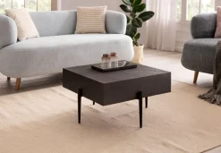 MID.YOU Klubtisch Modern schwarz Clearance