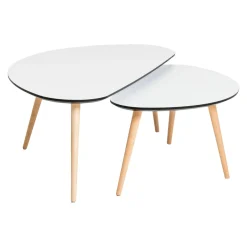 BYYU Klubtisch Multi weiss Sale