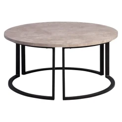 Johann Jakob Klubtisch New York 2 grau Discount
