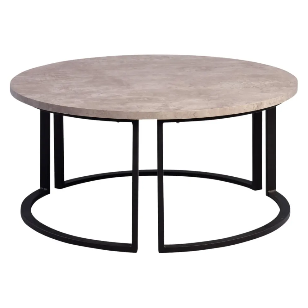 Johann Jakob Klubtisch New York 2 grau Discount