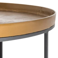 Johann Jakob Klubtisch Northland messing New