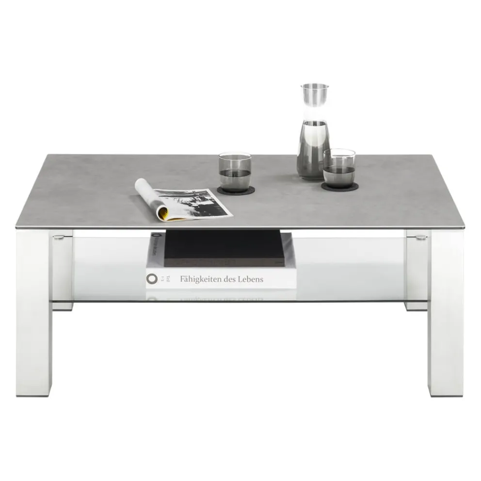 Johann Jakob Klubtisch Puno grau New