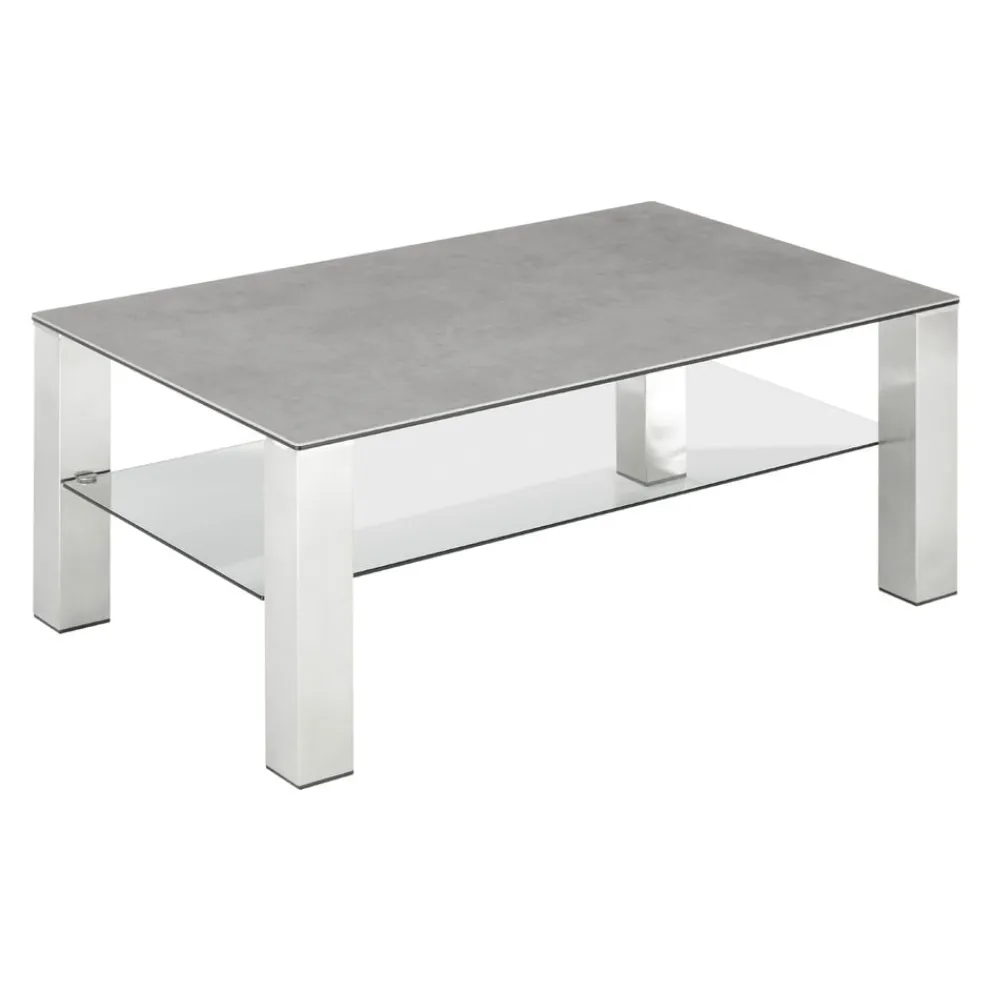 Johann Jakob Klubtisch Puno grau New