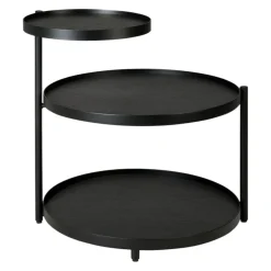 Ethnicraft Klubtisch Swivel schwarz Discount