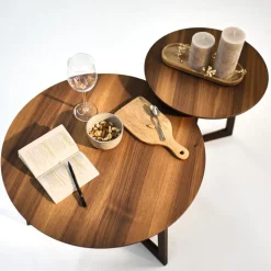 seetalswiss Klubtisch Tabletime nussbaumfarbig Hot