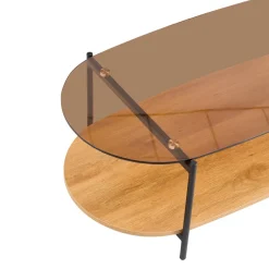 Johann Jakob Klubtisch Vinc braun Clearance