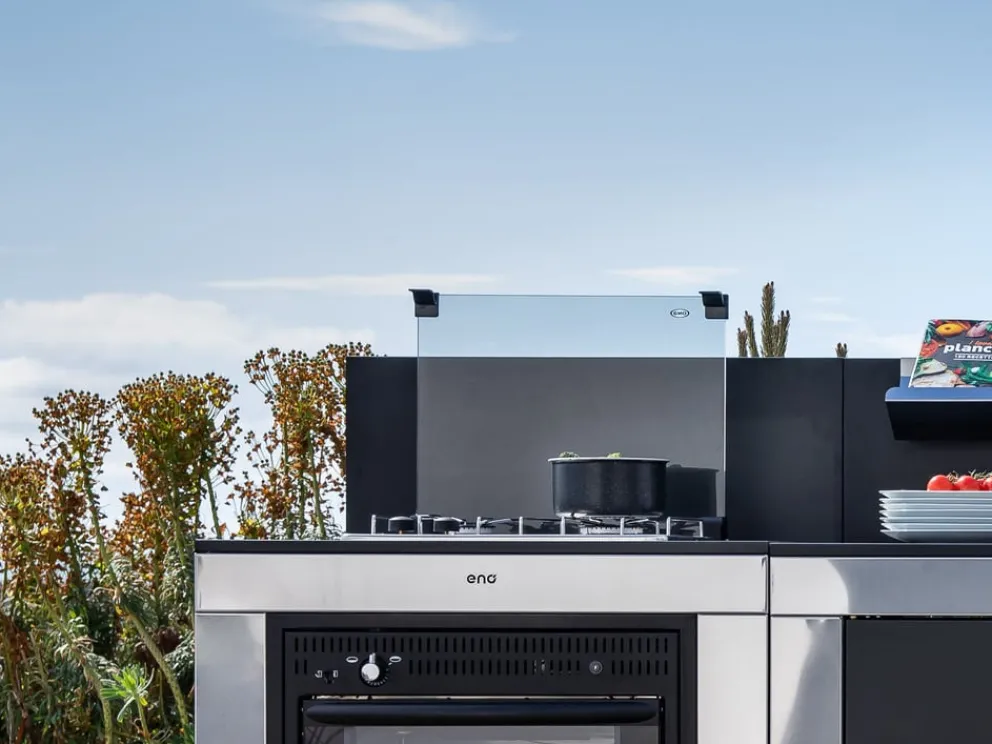 ENO Planchas Kochmodul Eno Master grau, schwarz Best
