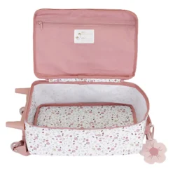 LITTLE DUTCH Koffer Flowers Butterflies rosa