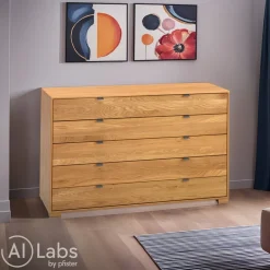 Dieter Knoll Kommode Amato eichefarbig Clearance