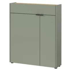 MID.YOU Kommode Ameca navarra-eiche-nb., taupegrün  Discount