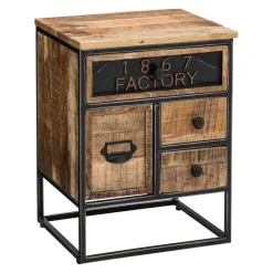Landscape Kommode Duke mangofarbig, schwarz Discount